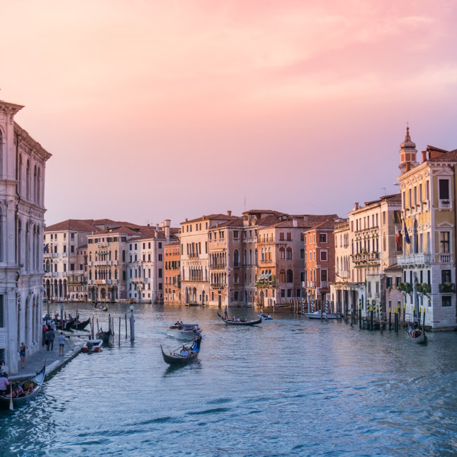 Canal em Veneza